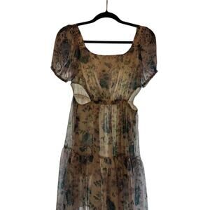 Taylor Floral Cut Out Dress